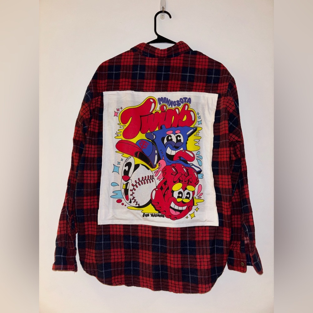 Open Trails Red and Black Plaid Shirt